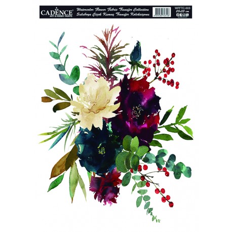 LAMINA WFFTC003 RAMO FLORES TRANSFER TELA CADENCE