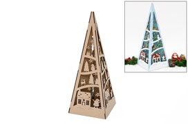 PIRAMIDE NAVIDAD MADERA LG 741453