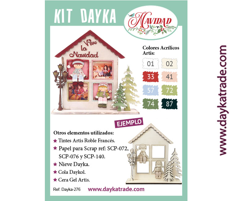 VENTANA NAVIDAD   DAYKA 276P 39X30