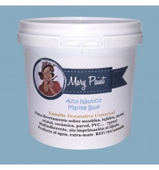 AZUL NAUTICO 750 ML ACRILICA MATE MARY PAINT