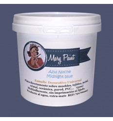 AZUL NOCHE 750 ML ACRILICA MATE MARY PAINT