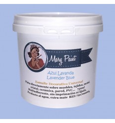 MARY PAINT AZUL LAVANDA   750 ML ACRILICA MATE