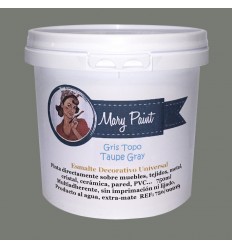 GRIS TOPO  750 ML ACRILICA MATE MARY PAINT