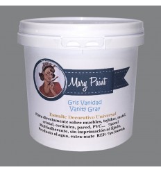 GRIS VANIDAD 750 ML ACRILICA MATE MARY PAINT