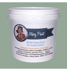 VERDE HOJA SECA 750 ML ACRILICA MATE MARY PAINT